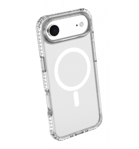 Cellularline Ultra Strong Mag - iPhone Air Funda transparente ultra protectora con bordes reforzados en material anti impactos,