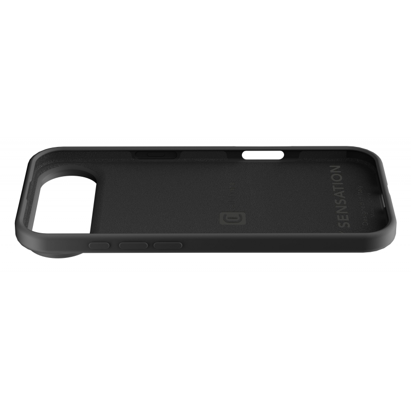 Cellularline Sensation - iPhone Air Custodia in silicone ultra morbida con finitura soft touch, perfetta per proteggere ogni