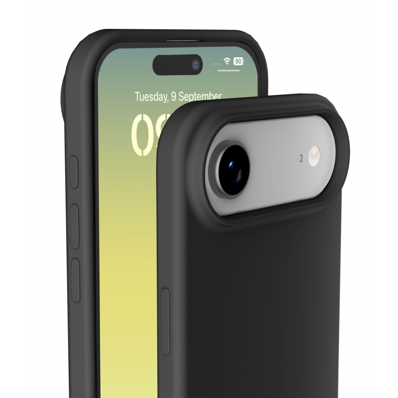 Cellularline Sensation - iPhone Air Custodia in silicone ultra morbida con finitura soft touch, perfetta per proteggere ogni