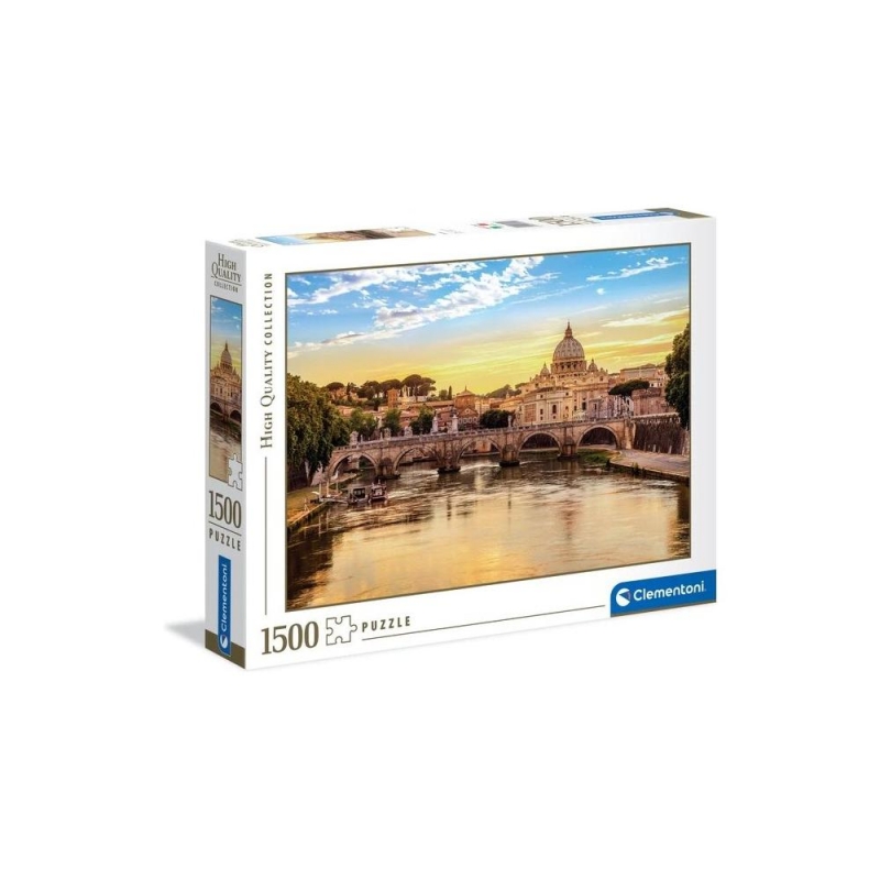 Clementoni Rome Puzzle 1500 pz Città