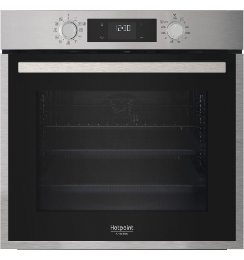 Hotpoint Ariston HAO 458H X Forno Multifunzione inox con display e manopole esterne, Idrolisi