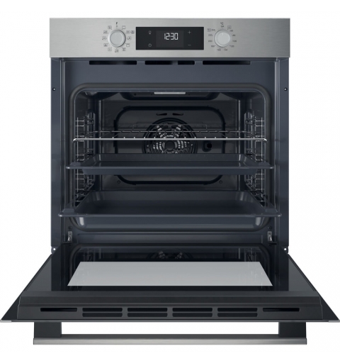 Hotpoint Ariston HAO 458H X Forno Multifunzione inox con display e manopole esterne, Idrolisi