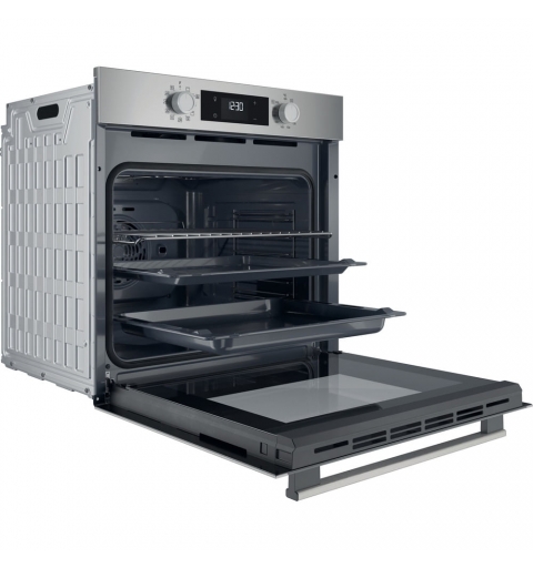 Hotpoint Ariston HAO 458H X Forno Multifunzione inox con display e manopole esterne, Idrolisi