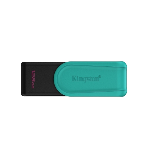 Kingston Technology DataTraveler 128GB Portable USB 3.2 Gen 1 Exodia S (Black Turquoise)