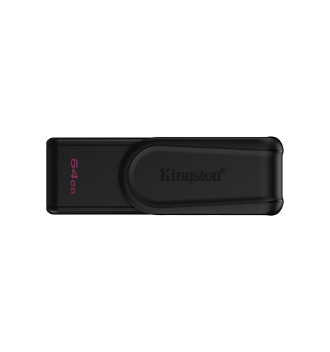 Kingston Technology DataTraveler 64GB Portable USB 3.2 Gen 1 Exodia S (Black Black)