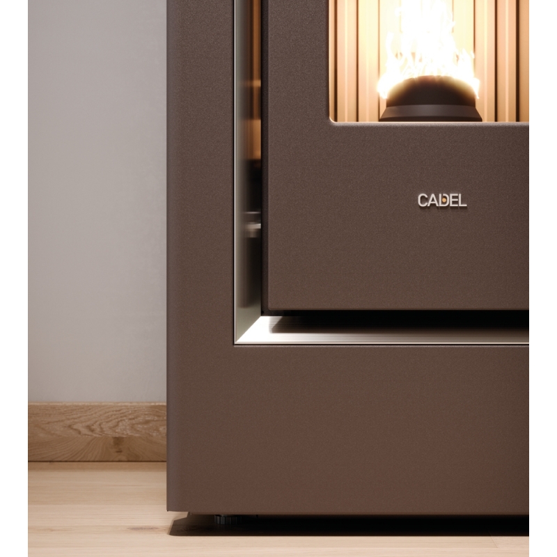 Cadel Prince 11 Freestanding Pellet Black, White