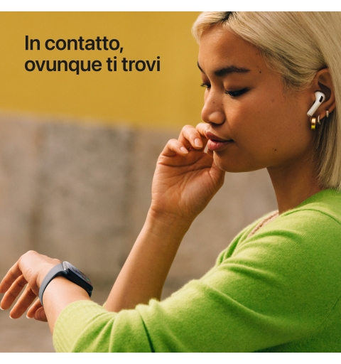 Apple Watch SE (3nd generation) SE 3 GPS 44mm Cassa Alluminio Mezzanotte con Sport Band Mezzanotte - M L
