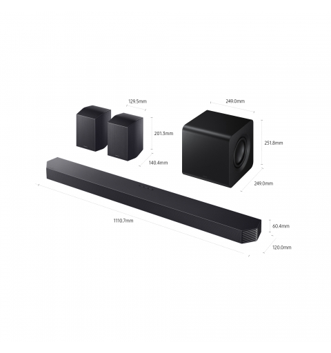 Samsung HW-Q930F ZF soundbar speaker Black 9.1.4 channels 580 W