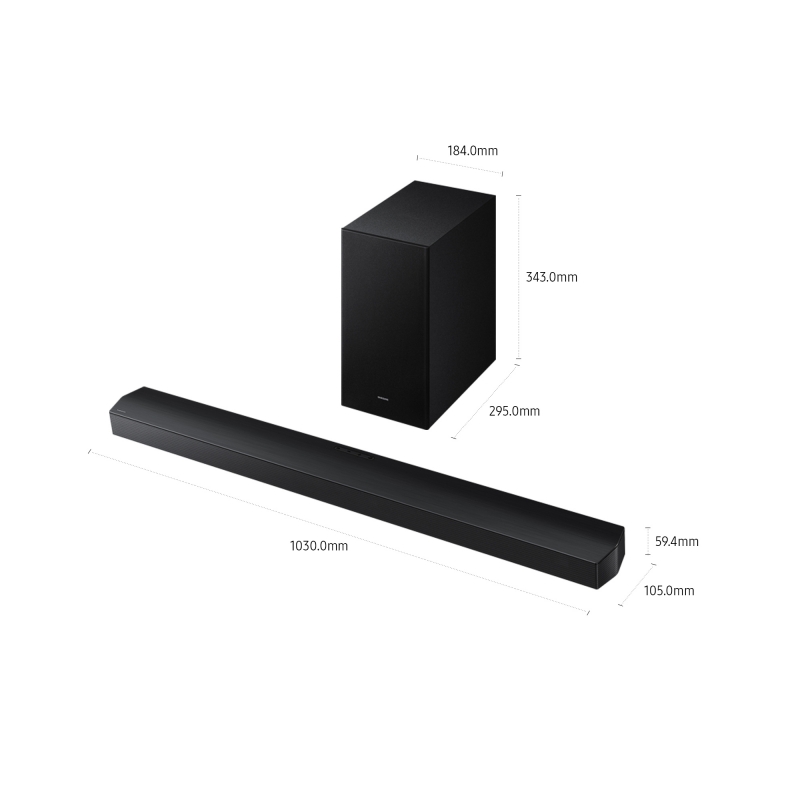 Samsung HW-B750F Black 5.1 channels 400 W