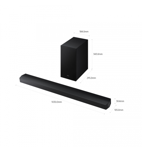 Samsung HW-B750F Black 5.1 channels 400 W