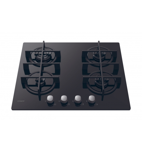 Candy CVG6B Black Built-in 59 cm Gas 4 zone(s)
