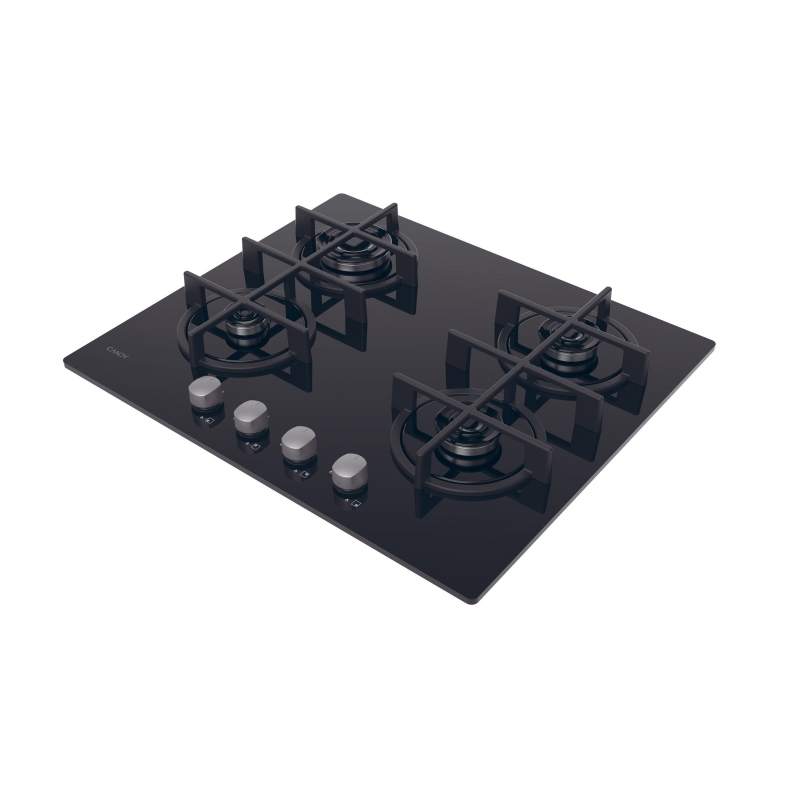 Candy CVG6B Noir Intégré 59 cm Gaz 4 zone(s)