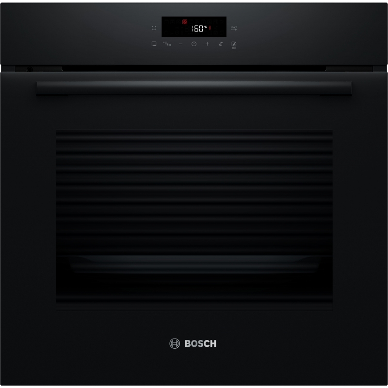 Bosch Serie 2 , Forno da incasso, 60 x 60 cm, Nero HBA571BB4
