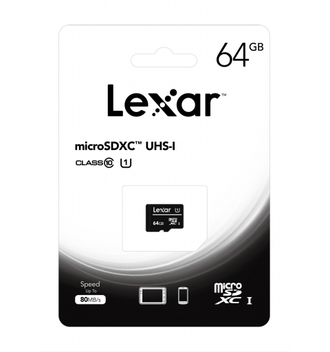 Lexar 932828 memory card 64 GB MicroSDXC UHS-I Class 10