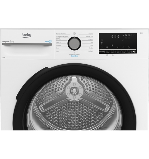Beko BMGT491SBI_IT sèche-linge Pose libre Charge avant 9 kg Blanc