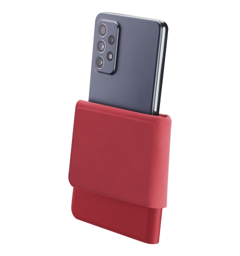 Cellularline Slide & Click Multi-compatible book-style case with leather effect - Size L (Max phone dimensions 90mm x 174mm)