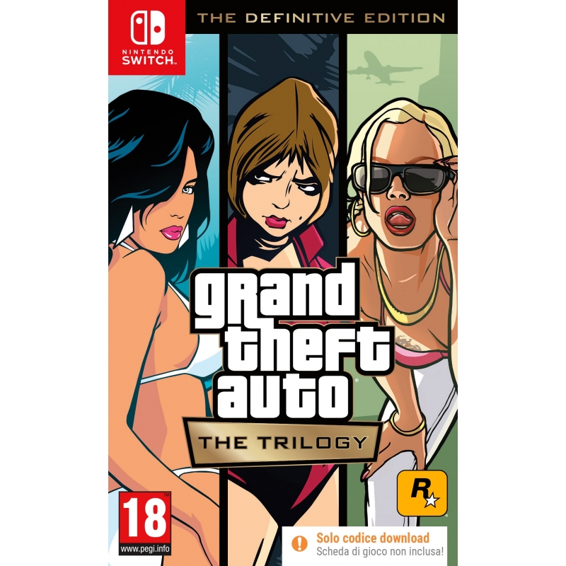 Take-Two Interactive GTA The Trilogy - The Def. Ed. Definitive Nintendo Switch