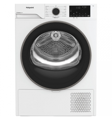 Hotpoint HPT 93D BS IT sèche-linge Pose libre Charge avant 9 kg Blanc