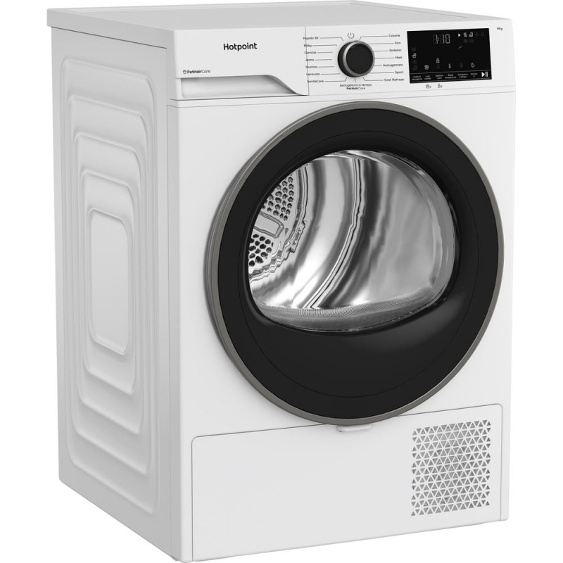 Hotpoint HPT 93D BS IT sèche-linge Pose libre Charge avant 9 kg Blanc