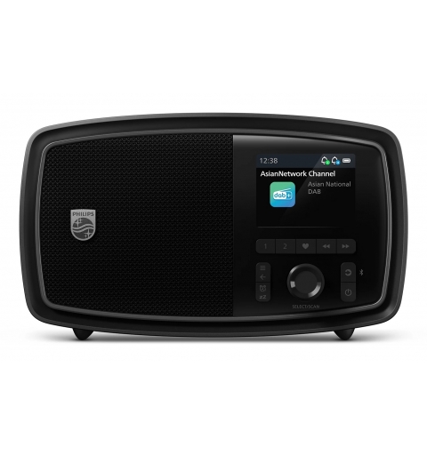 Philips TAV2000DB Portable Analogique et numérique Noir