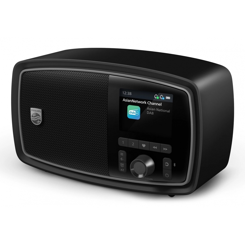 Philips TAV2000DB Portable Analogique et numérique Noir