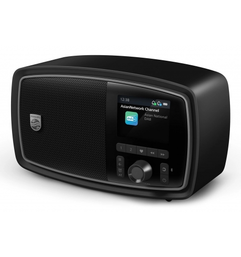 Philips TAV2000DB Portable Analogique et numérique Noir