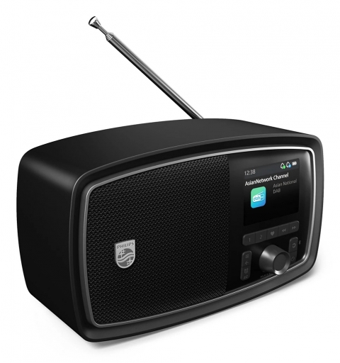 Philips TAV2000DB Portable Analogique et numérique Noir