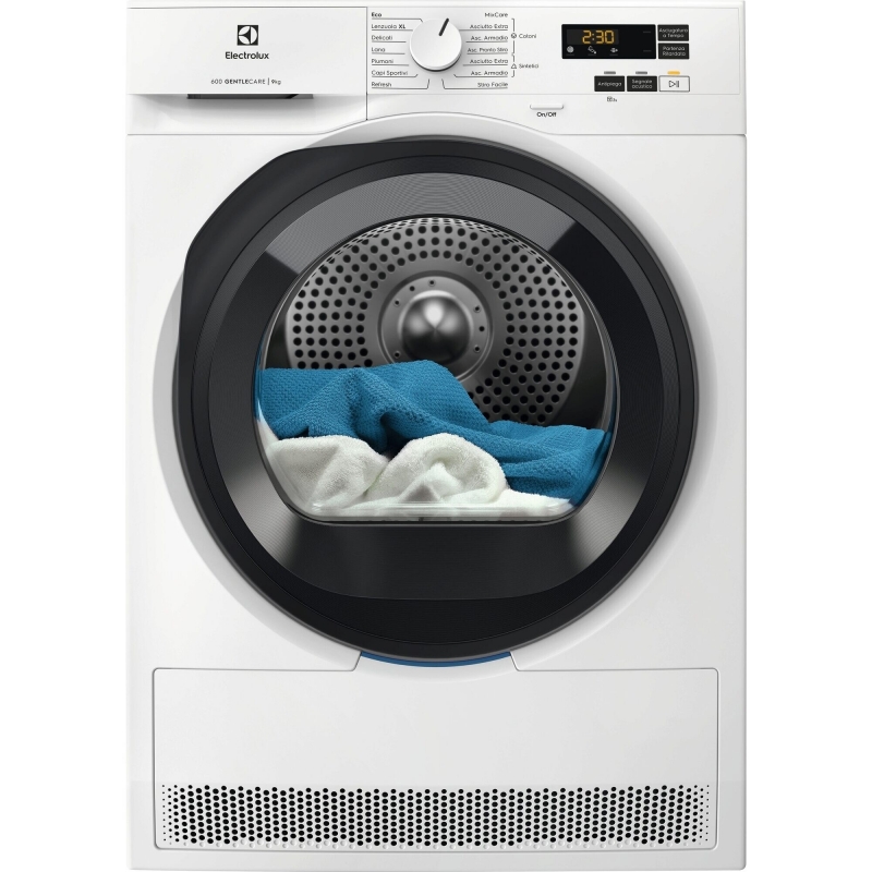 Electrolux EW6HA19G Wäschetrockner Freistehend Frontlader 9 kg Weiß