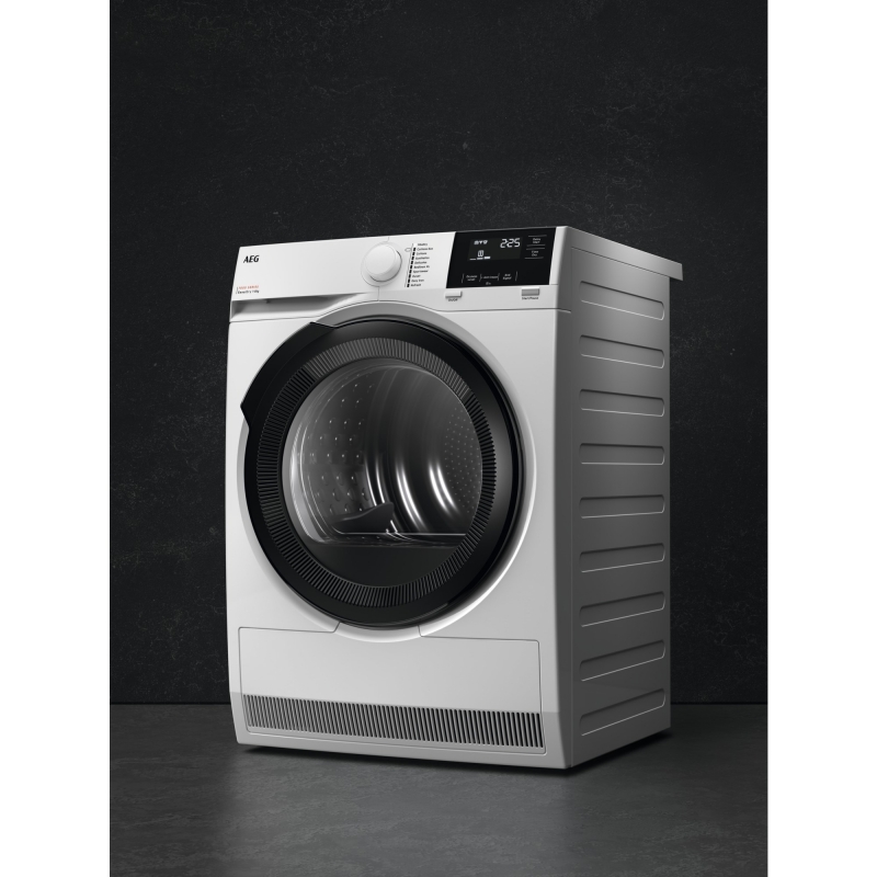 AEG Series 7000 TR7HG9C Wäschetrockner Freistehend Frontlader 9 kg Weiß