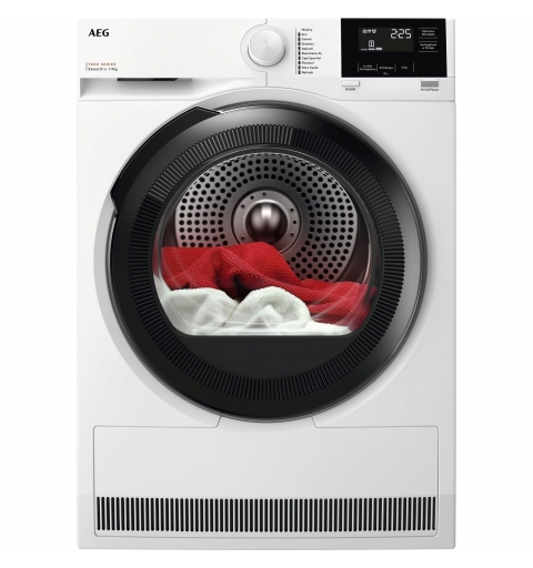 AEG Series 7000 TR7HG9C Wäschetrockner Freistehend Frontlader 9 kg Weiß