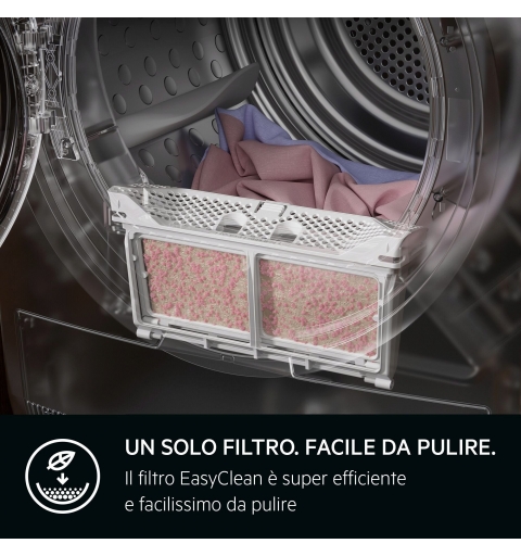 AEG Series 7000 TR7HG9C sèche-linge Pose libre Charge avant 9 kg Blanc