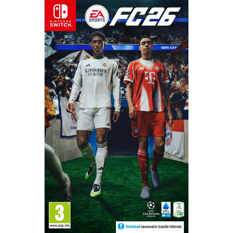 Electronic Arts EA SPORTS FC 26 Standard Simplified Chinese, Traditional Chinese, German, Dutch, English, Spanish, French,