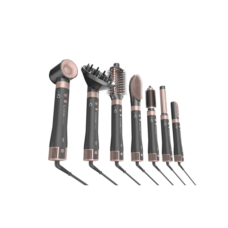 GA.MA Multistyler UniQ Vibrance Airflow Gris, Rose 1500 W 1,8 m