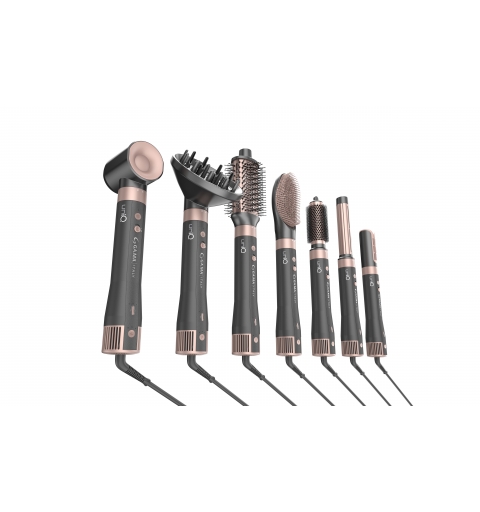 GA.MA Multistyler UniQ Vibrance Airflow Gris, Rose 1500 W 1,8 m