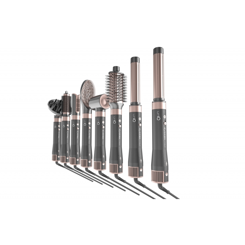 GA.MA Multistyler UniQ Vibrance Airflow Gris, Rose 1500 W 1,8 m