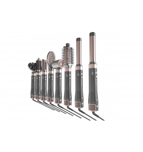 GA.MA Multistyler UniQ Vibrance Airflow Gris, Rose 1500 W 1,8 m
