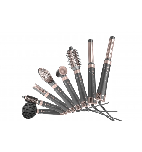 GA.MA Multistyler UniQ Vibrance Airflow Gris, Rose 1500 W 1,8 m