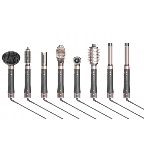 GA.MA Multistyler UniQ Vibrance Airflow Gris, Rose 1500 W 1,8 m