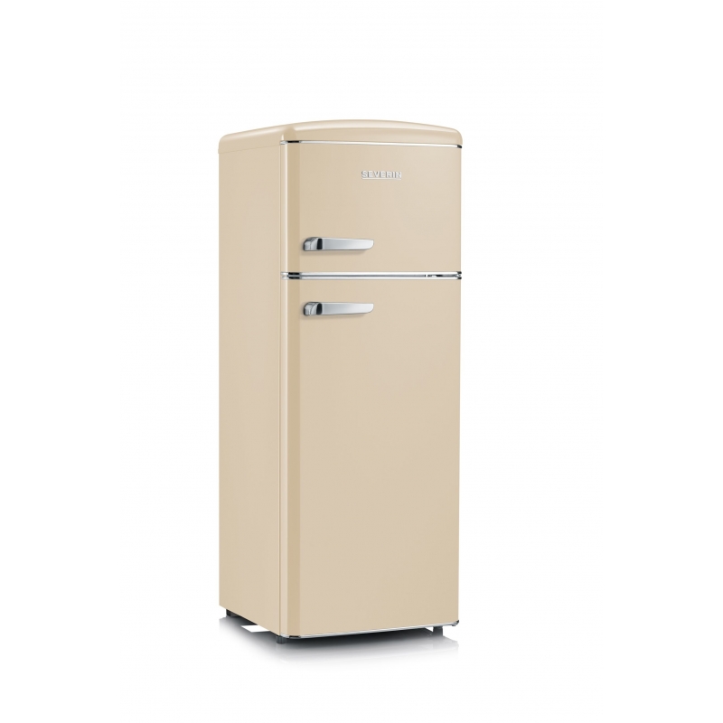 Severin RKG 8933 réfrigérateur-congélateur Pose libre 206 L E Crème