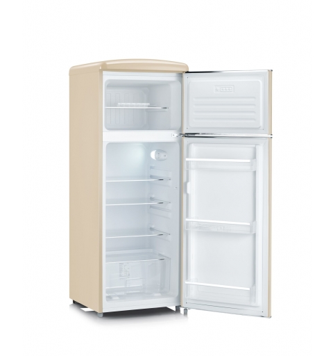 Severin RKG 8933 réfrigérateur-congélateur Pose libre 206 L E Crème