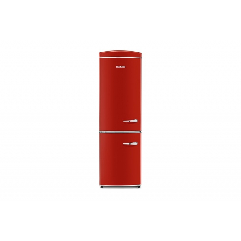 Severin RKG 8887 réfrigérateur-congélateur Pose libre 315 L E Rouge