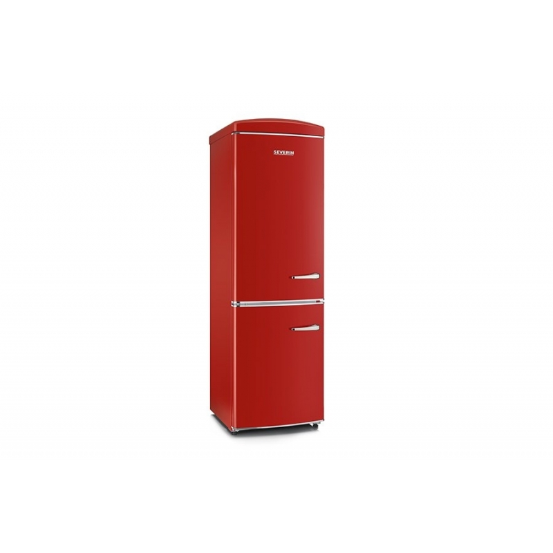 Severin RKG 8887 réfrigérateur-congélateur Pose libre 315 L E Rouge