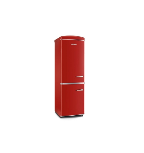 Severin RKG 8887 réfrigérateur-congélateur Pose libre 315 L E Rouge