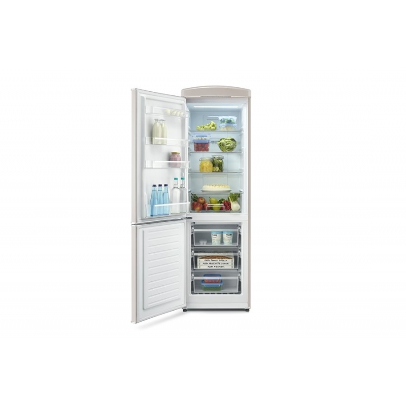 Severin RKG 8889 fridge-freezer Freestanding 315 L E Cream