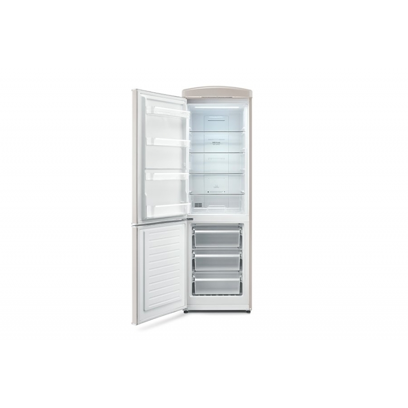 Severin RKG 8889 réfrigérateur-congélateur Pose libre 315 L E Crème