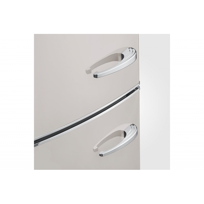 Severin RKG 8889 réfrigérateur-congélateur Pose libre 315 L E Crème