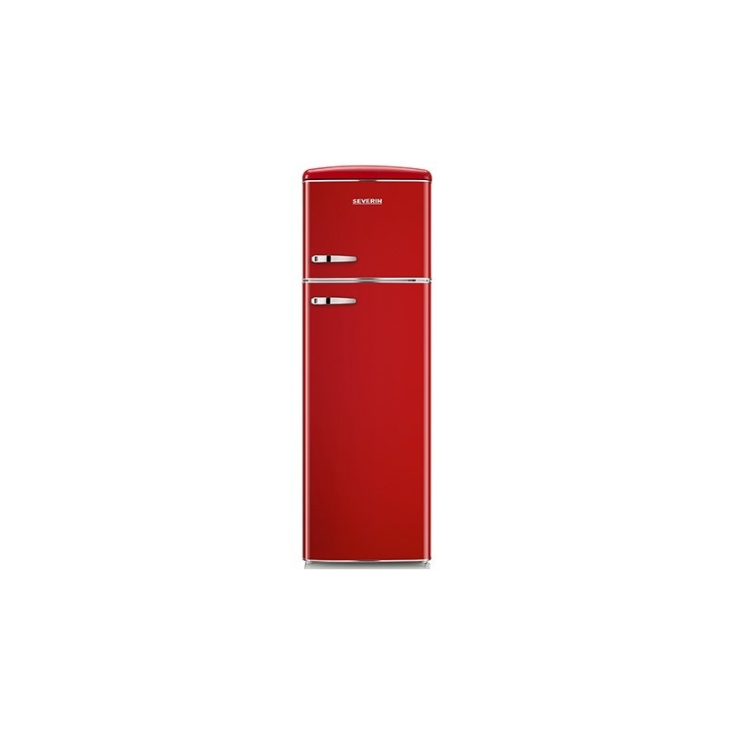Severin RKG 8983 réfrigérateur-congélateur Pose libre 246 L D Rouge