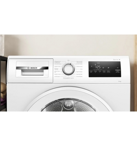 Bosch WTH85V94 sèche-linge Pose libre Charge avant 8 kg Blanc