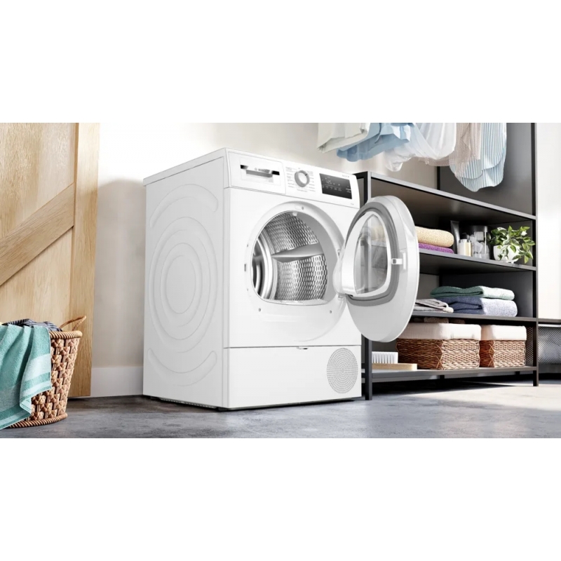 Bosch WTH85V94 Wäschetrockner Freistehend Frontlader 8 kg Weiß