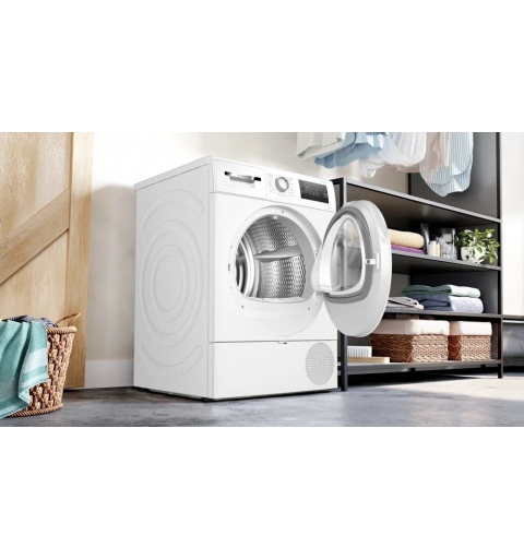 Bosch WTH85V94 sèche-linge Pose libre Charge avant 8 kg Blanc